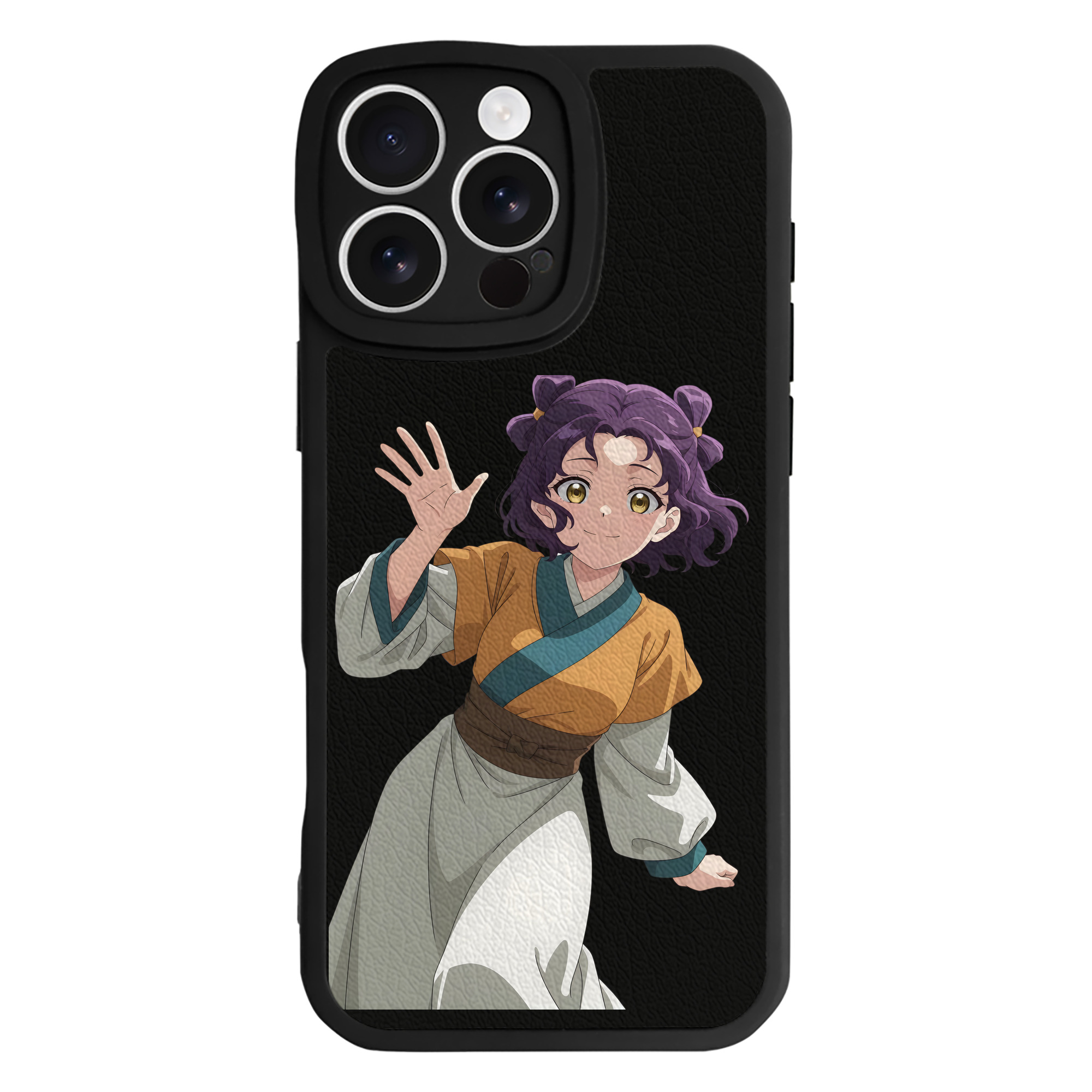 （画像用） 薬屋のひとりごと The Apothecary Diaries 【iPhone 16シリーズ対応】シリコンスマホケース（レザー調） 材質：シリコン